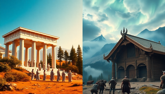 Greek vs Norse Mythology: Key Differences in Culture & Style